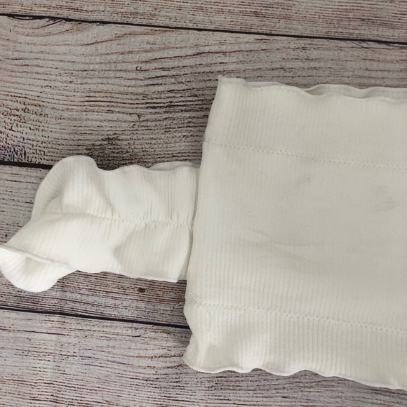 ZAFUL White Summer Top Size Medium - Picture 3 of 7